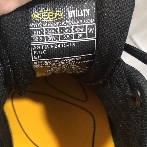 KEEN Utility Women's Sparta 2 Low Height Alloy Toe Industrial Work Shoes 8wide - Picture 11 of 11